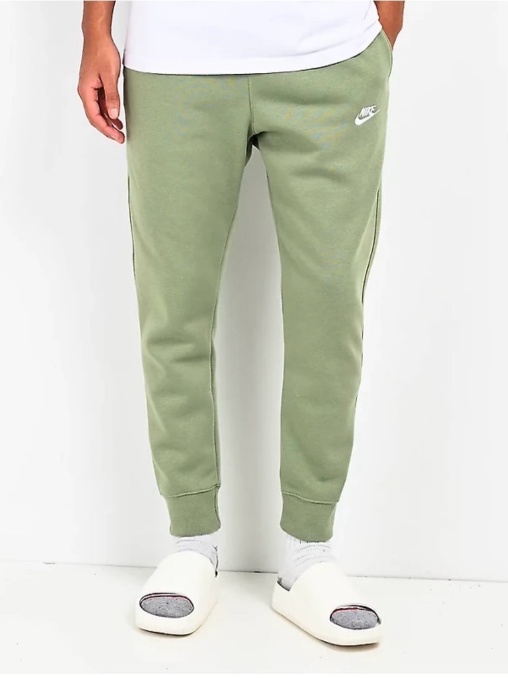 Nike Sage Green Tapered Jogger Pants